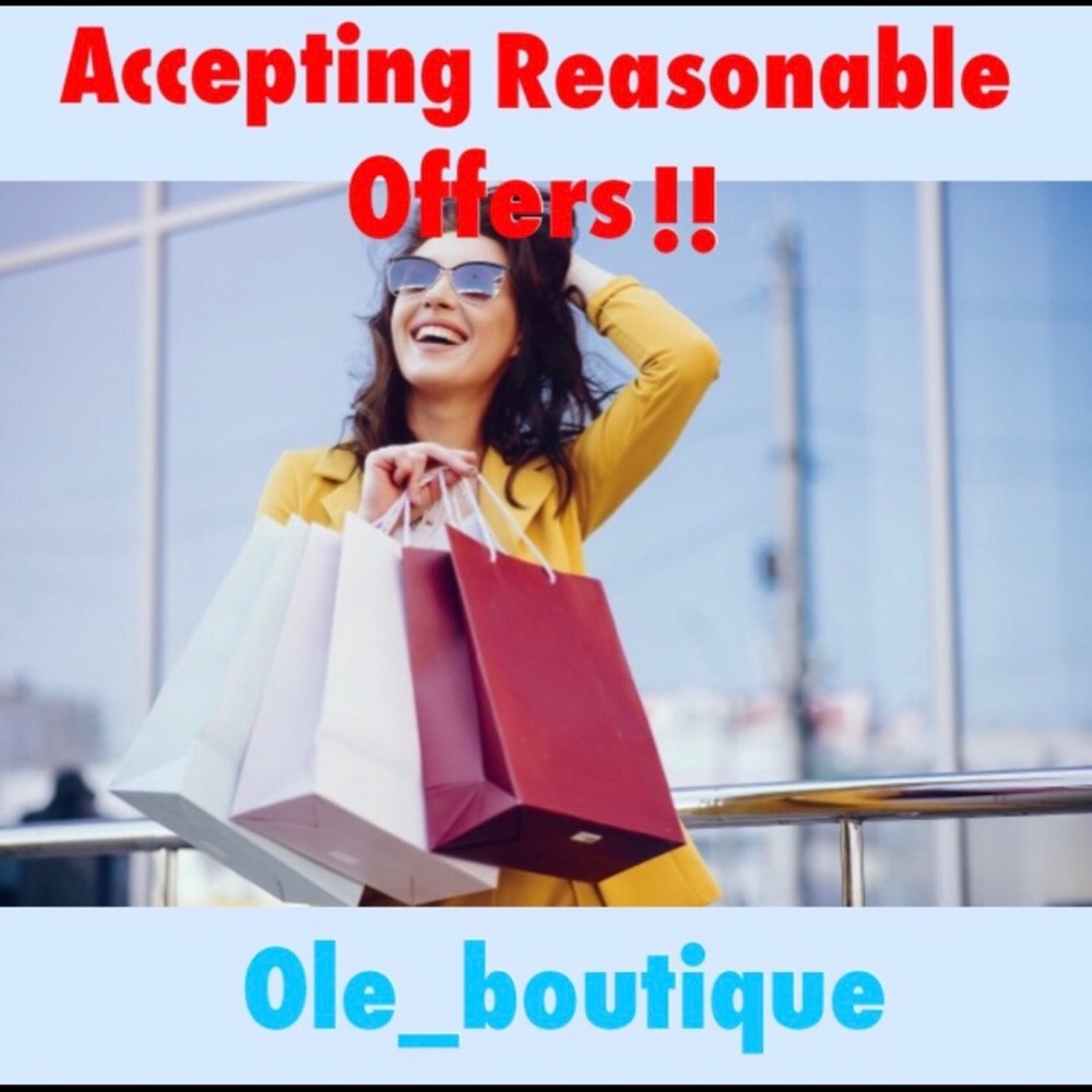 Accepting reasonable offers 😊 👍🏼